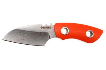 Image of Boker USA Boker Special Run Pry-Mate 3V Fixed Blade Knife,3.3in CPM-3V Steel Blade,G-10 Orange Handle, 120514