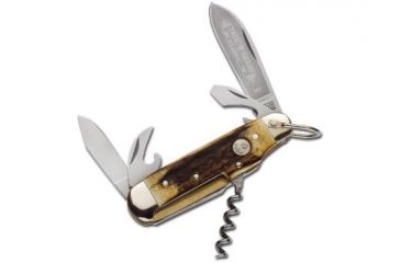 Image of Boker USA Camp Knife Stag 110182HH