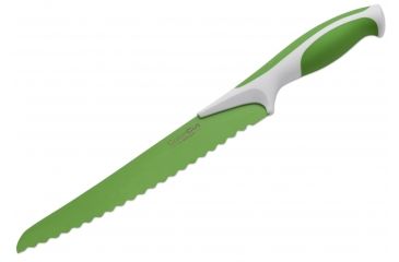 Image of Boker USA Colorcut Bread Knife,8.375in CrMoV Steel Blade,Apple Green Handle 03CT203