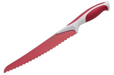 Image of Boker USA Colorcut Bread Knife,8.375in CrMoV Steel Blade,Raspberry Red Handle 03CT103