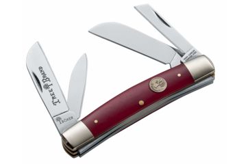 Image of Boker USA Congress Four Blade Folding Knife, Smooth Red Handle 110720
