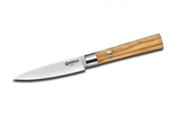 Image of Boker USA Damascus Olive Paring Knife 130430DAM