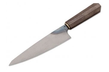 Image of Boker USA Hohenmoorer Classic Utility Knife,8in Mono Carbon C100Cr6 Steel,Smoked German Oak Handle 03HM004