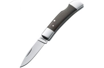 Image of Boker Magnum Jewel Folding Knife, 2.17 in, 440A Stainless Steel, Drop Point Blade, Rosewood Handle, B-01MB318