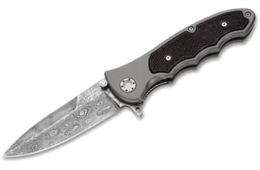 Image of Boker USA Leopard Damascus III Knife, Brown, Small, 110127DAM