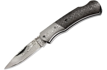 Image of Boker USA Magnum Damascus Dc Knife, Black, Small, 01MB739DAM