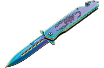 Image of Boker USA Magnum Dream Scorpion Folding Knife,3.5in 440 Stainless Steel Blade,Aluminum Handle 01SC170