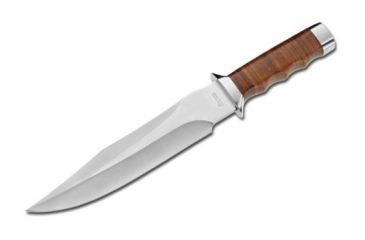 Image of Boker USA Magnum Giant Bowie Fixed Blade Knife w/ Leather Sheath 02MB565