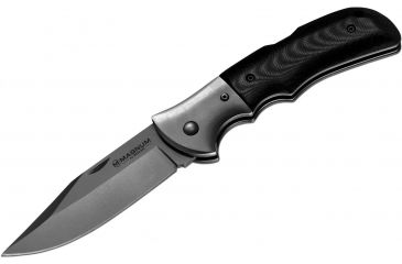 Image of Boker USA Magnum Gray Eminence Folding Knife,3.38in 440 Stainless Steel Blade,Micarta Handle 01SC712