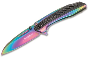 Image of Boker USA Magnum Rainbow Charcoal Knife, Multicolored, Small, 01RY313