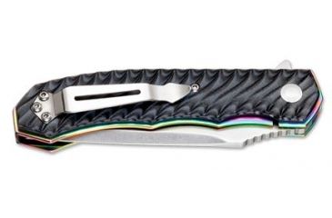 Image of Boker USA Magnum Satin Rainbow Folding Blade Knife,3.5in,440A Blade,G10 Handle 01SC107