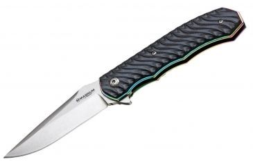 Image of Boker USA Magnum Satin Rainbow Folding Blade Knife,3.5in,440A Blade,G10 Handle 01SC107