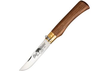 Image of Boker USA Old Bear XL Folding Knife,4in,AISI 420 Steel,Standard Edge,Satin,Walnut Handle BO01OB005
