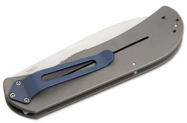 Image of Boker USA Plus Exskelibur II Titan Folding Blade Knife,2.75in,CPMS35VM Blade,Titanium Handle 01BO134