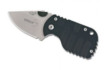 Image of Boker USA Plus Subcom Folding Carry Knife, Stainless Steel Blade, Black Handle 01BO589