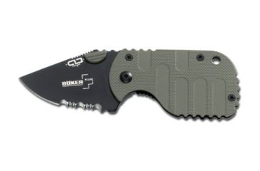 Image of Boker USA Plus Subcom Folding Carry Knife, Black Blade, Camo Handle 01BO589CAMO