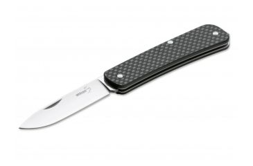 Image of Boker USA Plus Tech-Tool Carbon 1 2.8In Folding Blade, Black 01BO821