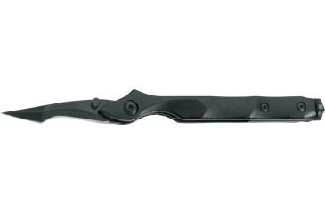 Image of Boker Plus USA Urban Survival Knife Folding Knife, 1.6 in, 440C Stainless Steel, Aluminum, Black Handle, 01BO047