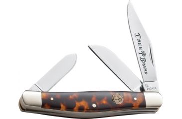 Image of Boker USA Stainless Tortoise Blade, 4 in. Closed BO02489