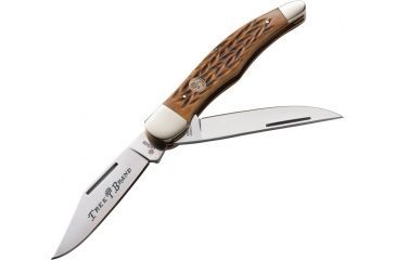 Image of Boker USA Traditional Blade Trapper, Brown Handle, 5.25 in. Closed BO02492