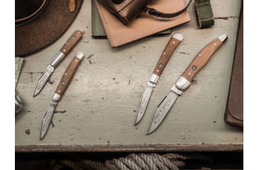 Image of Boker USA Trapper Plum Wood C75 Knife, Brown, Small, 112585