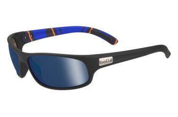 Image of Bolle Anaconda Progressive Prescription Sunglasses, Matte Black Stripe Frame-11917PR