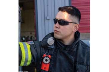 Image of Bolle Contour Shooting Glasses, Matte Black Frame, Smoke BSSI Lens, PSSCONT443B