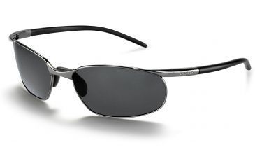 Image of Bolle Cruise Sun Glass - Shiny Gunmetal Frame w/ Polarized Gun Lenses 11034