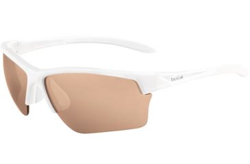 Image of Bolle Flash Progressive Prescription Sunglasses, Matte White Frame, Photochromic, 12228PR