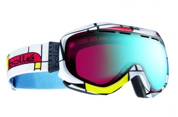Image of Bolle 20736 Quasar Goggles - Hero Mod Vermillion Blue