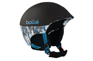 Image of Bolle Helmet, Synergy Soft Black and Blue for 54-58cm Goggle 30505