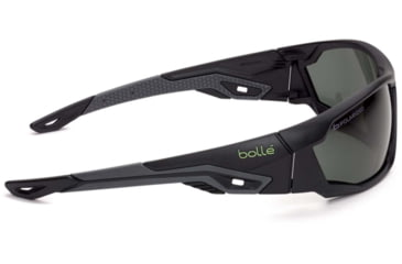 Image of Bolle Mercuro Safety Glasses, Black Frame, Polarized Lens, MERPOL