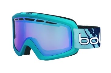 Image of Bolle Nova II Goggles, Matte Blue Gradient Frame, Modulator Vermillon Blue Lens, Photochromic, 21465