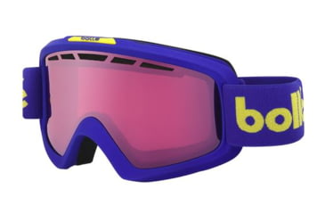 Image of Bolle Nova II Ski/Snowboard Goggles,Matte Blue Retro Frame,Vermillon Gun Lens 21341