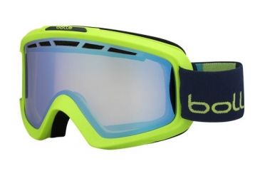 Image of Bolle Nova II Ski/Snowboard Goggles,Matte Green Frame,Aurora Lens 21335