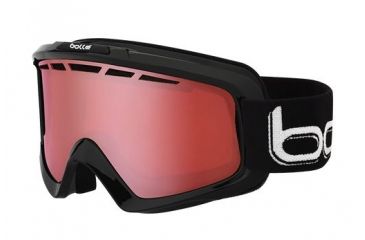 Image of Bolle Nova II Ski/Snowboard Goggles,Shiny Black Frame,Vermillon Lens 21084
