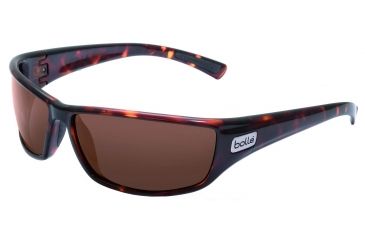 Image of Bolle Python Single Vision Prescription Sunglasses - Dark Tortoise Frame 11330RX