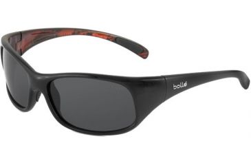 Image of Bolle Recoil Jr Kids Sunglasses, Black Red Snake Frame