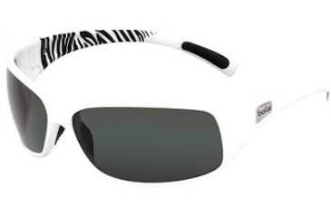 Image of Bolle Recoil Progressive Prescription Sunglasses - Shiny White/Black Frame 11701PRG