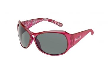 Image of Bolle Sarah Progressive Prescription Sunglasses, Shiny Purple / White Frame-11717PR