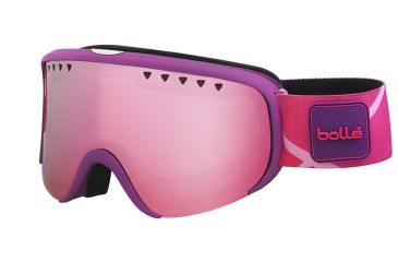 Image of Bolle Scarlett Goggles, Matte Purple and Pink Frame, Vermillon Gun Lens, 21478