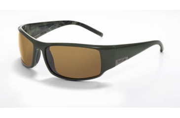 Image of Bolle King Sunglasses, Green Marble Frame, Non Polar TLB Dark Lens 11204