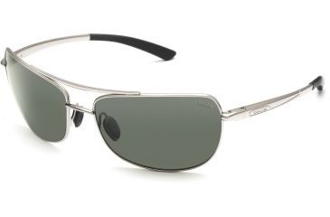 Image of Bolle Quindaro Single Vision Sunglasses, Shiny Silver Frame 11576