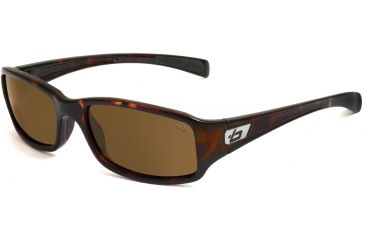 Image of Bolle Sunglasses, Reno Dark Tortoise Frame TLB Dark Lens 11538