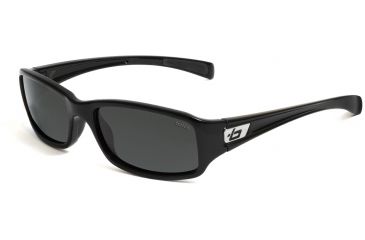 Image of Bolle Sunglasses, Reno Shiny Black Frame Polarized TNS Lens 11535