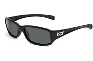Image of Bolle Sunglasses, Reno Shiny Black Frame TNS Lens 11536