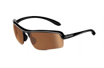 Image of Bolle Sunglasses, Vitesse Shiny Black Frame, Photo V3 Golf Lens 11583