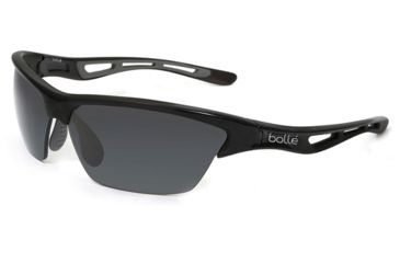 Image of Bolle Tempest Single Vision Prescription Sunglasses, Shiny Black Frame, 11859SV