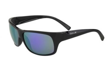 Image of Bolle Viper Sunglasses, Matte Black/violet Frame, Blue Violet Lens, 11947