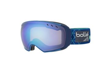 Image of Bolle Virtuose Goggles, Blue Iceberg Frame, Aurora + Vermillon Gun Lens, 21438